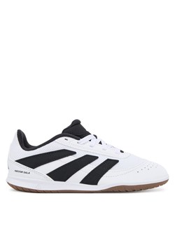 Buty do piłki nożnej adidas Predator Club Sala JR7026 Biały ze sklepu eobuwie.pl w kategorii Buty sportowe dziecięce - zdjęcie 184727175