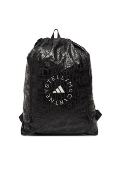 Worek adidas by Stella McCartney adidas By Stella McCartney Gymsack Croc AOP Shine JY4205 Czarny ze sklepu eobuwie.pl w kategorii Plecaki - zdjęcie 184727215
