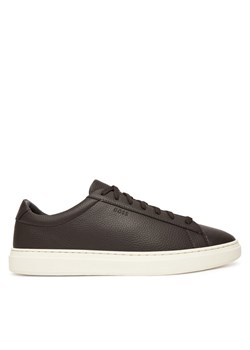 Sneakersy BOSS Kieran 50548716 Brązowy ze sklepu eobuwie.pl w kategorii Buty sportowe męskie - zdjęcie 184727228