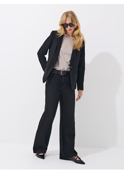 Mohito - T-shirt basic - szary ze sklepu Mohito w kategorii Bluzki damskie - zdjęcie 184727966