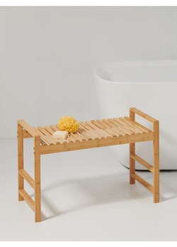 Sinsay - Regał łazienkowy - beżowy - id: 319BV-08X - marki Sinsay - 184729686 Sinsay - Regał łazienkowy - beżowy ze sklepu Sinsay w kategorii Szafki i regały łazienkowe - zdjęcie 184729686