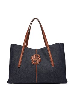 BOSS Torebka 50547575 Niebieski ze sklepu MODIVO w kategorii Torby Shopper bag - zdjęcie 184730217
