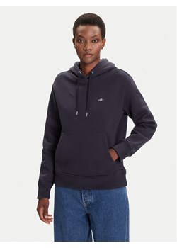 Gant Bluza Shield 4201413 Granatowy Relaxed Fit ze sklepu MODIVO w kategorii Bluzy damskie - zdjęcie 184730255
