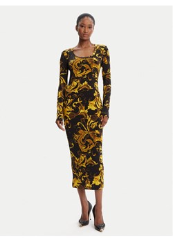 Versace Jeans Couture Sukienka codzienna 79HAO920 JS500 Czarny Slim Fit ze sklepu MODIVO w kategorii Sukienki - zdjęcie 184730279
