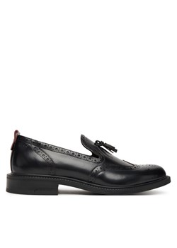 HUGO Półbuty Lysander 50548636 Czarny ze sklepu MODIVO w kategorii Buty eleganckie męskie - zdjęcie 184730288