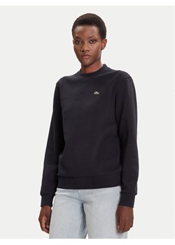 Lacoste Bluza SF5245 Granatowy Relaxed Fit ze sklepu MODIVO w kategorii Bluzy damskie - zdjęcie 184730295