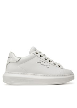 KARL LAGERFELD Sneakersy Kapri KL62518 Biały ze sklepu MODIVO w kategorii Buty sportowe damskie - zdjęcie 184730365