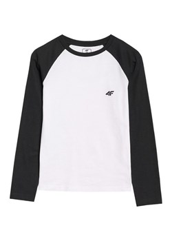 Longsleeve chłopięcy TLONM420 4F ze sklepu SPORT-SHOP.pl w kategorii T-shirty chłopięce - zdjęcie 184734368