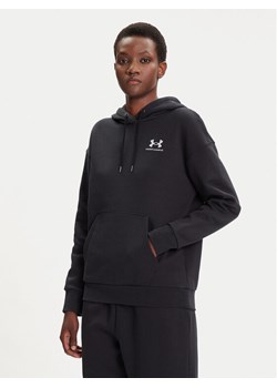 Under Armour Bluza Essential 1373033 Czarny Relaxed Fit ze sklepu MODIVO w kategorii Bluzy damskie - zdjęcie 184734457
