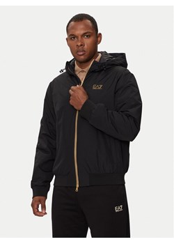 EA7 Emporio Armani Kurtka przejściowa 8NPB21 PNFZZ 0208 Czarny Regular Fit ze sklepu MODIVO w kategorii Kurtki męskie - zdjęcie 184734458