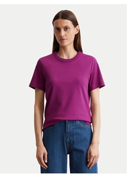 Marc O'Polo T-Shirt 506 2039 51123 Fioletowy Relaxed Fit ze sklepu MODIVO w kategorii Bluzki damskie - zdjęcie 184734477