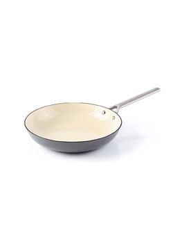 Sauter Patelnia w kolorze szarym - Ø 28 cm ze sklepu Limango Polska w kategorii Garnki - zdjęcie 184737917