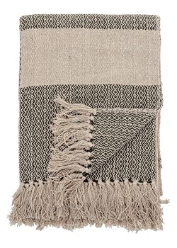 Bloomingville Pled &quot;Fidan&quot; w kolorze zielono-beżowym - 160 x 130 cm ze sklepu Limango Polska w kategorii Narzuty i kapy - zdjęcie 184738355