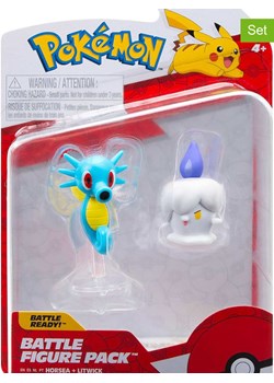 Pokémon 2-częściowy zestaw figurek &quot;Pokemon Litwick &amp; Horsea&quot; do zabawy - 4+ ze sklepu Limango Polska w kategorii Zabawki - zdjęcie 184738465