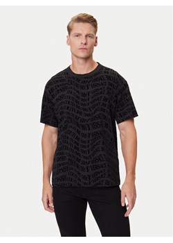 Versace Jeans Couture T-Shirt 79GAH6R0 JS511 Czarny Regular Fit ze sklepu MODIVO w kategorii T-shirty męskie - zdjęcie 184738848