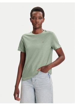 Gant T-Shirt Shield 4200200 Zielony Regular Fit ze sklepu MODIVO w kategorii Bluzki damskie - zdjęcie 184738866