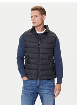 Gant Kamizelka 7006527 Czarny Regular Fit ze sklepu MODIVO w kategorii Kamizelki męskie - zdjęcie 184738905