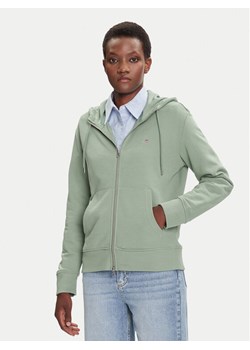 Gant Bluza Shield 4201412 Zielony Regular Fit ze sklepu MODIVO w kategorii Bluzy damskie - zdjęcie 184738915