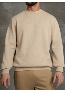 Sinsay - Bluza z długim rękawem - beżowy ze sklepu Sinsay w kategorii Bluzy męskie - zdjęcie 184740896