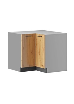 Narożna szafka kuchenna z podwójnymi drzwiczkami dąb artisan 90 cm G4-E58 ze sklepu Edinos.pl w kategorii Meble kuchenne - zdjęcie 184740926