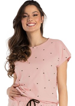 Krótka piżama damska różowa Juliette, Kolor różowy, Rozmiar S, BELLE REVERIE ze sklepu Primodo w kategorii Piżamy damskie - zdjęcie 184741456
