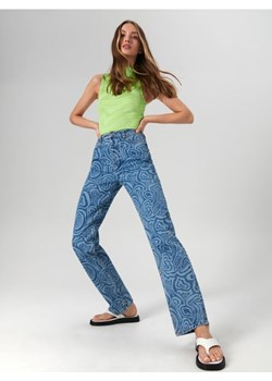 Sinsay - Crop top ze wzorem - wielobarwny ze sklepu Sinsay w kategorii Bluzki damskie - zdjęcie 184744347