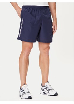 Under Armour Szorty sportowe Ua Woven Wdmk Shorts 1383356-410 Granatowy Loose Fit ze sklepu MODIVO w kategorii Spodenki męskie - zdjęcie 184744605
