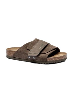 Birkenstock Skórzane klapki Kyoto EVA ze sklepu Gomez Fashion Store w kategorii Klapki męskie - zdjęcie 184745569