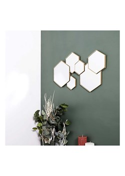 The Concept Factory Lustro ścienne w kolorze złotym - 57 x 35 cm ze sklepu Limango Polska w kategorii Lustra - zdjęcie 184746468