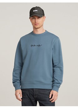 G-Star Bluza w kolorze niebieskim ze sklepu Limango Polska w kategorii Bluzy męskie - zdjęcie 184746548