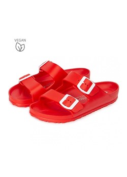 Avispas Klapki &quot;Coachella&quot; w kolorze czerwonym ze sklepu Limango Polska w kategorii Klapki damskie - zdjęcie 184746565