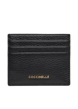 Etui na karty kredytowe Coccinelle MW5 Metallic Soft E2 MW5 12 95 01 Czarny ze sklepu eobuwie.pl w kategorii Etui - zdjęcie 184747279