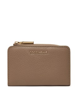 Mały Portfel Damski Coccinelle MW5 Metallic Soft E2 MW5 17 01 01 Brązowy ze sklepu eobuwie.pl w kategorii Portfele damskie - zdjęcie 184747285