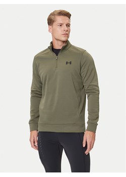 Under Armour Bluza Armor Fleece 1373358 Zielony Regular Fit ze sklepu MODIVO w kategorii Bluzy męskie - zdjęcie 184749407