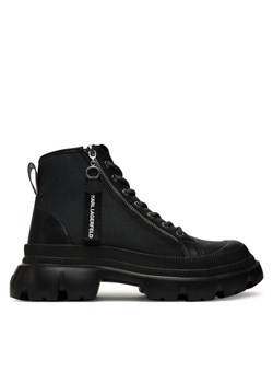 KARL LAGERFELD Trapery KL43543 Czarny ze sklepu MODIVO w kategorii Workery damskie - zdjęcie 184749415
