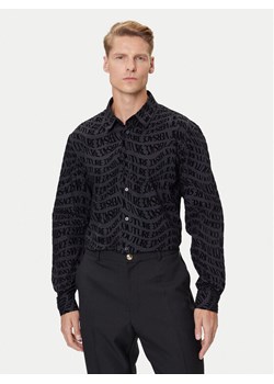 Versace Jeans Couture Koszula 79GAL2R0 NS703 Czarny Slim Fit ze sklepu MODIVO w kategorii Koszule męskie - zdjęcie 184749485