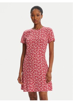 Tommy Jeans Sukienka codzienna DW0DW21120 Czerwony Regular Fit ze sklepu MODIVO w kategorii Sukienki - zdjęcie 184749488