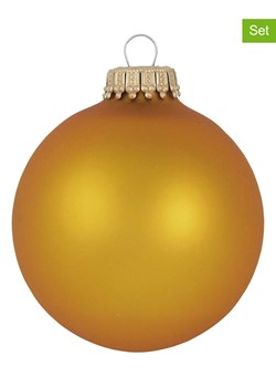 Krebs Glas Lauscha Bombki (8 szt.) w kolorze złotym ze sklepu Limango Polska w kategorii Dekoracje bożonarodzeniowe - zdjęcie 184751275