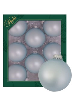 Krebs Glas Lauscha Bombki (8 szt.) w kolorze błękitnym ze sklepu Limango Polska w kategorii Dekoracje bożonarodzeniowe - zdjęcie 184751557
