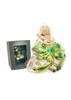 Krebs Glas Lauscha Bombka w kolorze zielonym - (S)6 cm ze sklepu Limango Polska w kategorii Dekoracje bożonarodzeniowe - zdjęcie 184751566