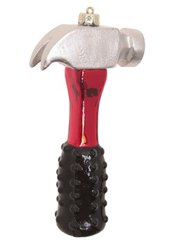 Krebs Glas Lauscha Bombka w kolorze czarno-czerwono-srebrnym - dł. 10 cm ze sklepu Limango Polska w kategorii Dekoracje bożonarodzeniowe - zdjęcie 184751818