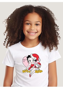 Betty Boop Koszulka &quot;Betty Boop&quot; w kolorze białym ze sklepu Limango Polska w kategorii Bluzki dziewczęce - zdjęcie 184752187