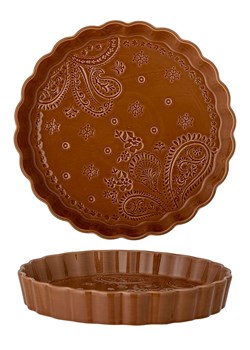 Bloomingville Forma &quot;Rani&quot; w kolorze brązowym do piekarnika - Ø 28 cm ze sklepu Limango Polska w kategorii Akcesoria do pieczenia - zdjęcie 184752286