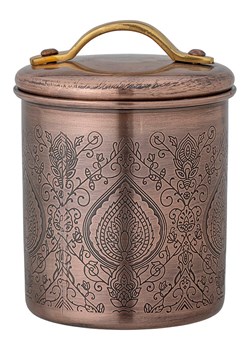 Bloomingville Pojemnik &quot;Saralin&quot; w kolorze złotym - wys. 14 x Ø 10 cm ze sklepu Limango Polska w kategorii Pojemniki kuchenne - zdjęcie 184752339