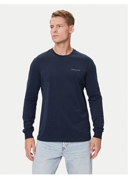 Tommy Jeans Longsleeve Chest Linear DM0DM21594 Granatowy Regular Fit ze sklepu MODIVO w kategorii T-shirty męskie - zdjęcie 184752948