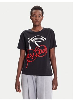 Desigual T-Shirt Berlin 25WWTK51 Czarny Regular Fit ze sklepu MODIVO w kategorii Bluzki damskie - zdjęcie 184753018
