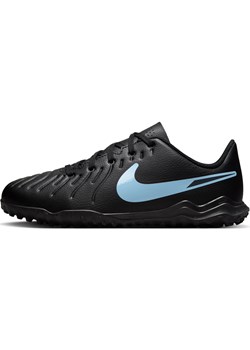 Buty piłkarskie typu low top na nawierzchnię typu turf dla małych/dużych dzieci Nike Jr. Tiempo Legend 10 Club - Czerń ze sklepu Nike poland w kategorii Buty sportowe dziecięce - zdjęcie 184754156