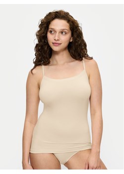 Triumph Top Sense Of Modal 10224795 Écru Slim Fit ze sklepu MODIVO w kategorii Bluzki damskie - zdjęcie 184754925