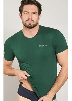 Kappa koszulka męska bawełniana z krótkim rękawem butelkowa zieleń K1304, Kolor butelkowa zieleń, Rozmiar M, Kappa ze sklepu Primodo w kategorii T-shirty męskie - zdjęcie 184755926