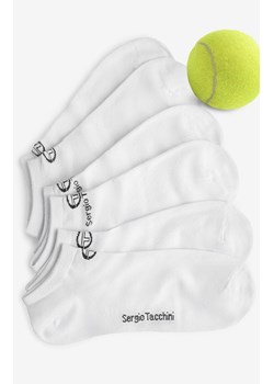 3-pack stopki sportowe bawełniane białe 1001 Sergio Tacchini, Kolor biały, Rozmiar 35-38, Sergio Tacchini ze sklepu Primodo w kategorii Skarpetki damskie - zdjęcie 184756169